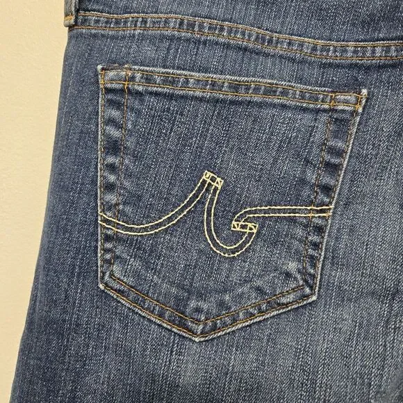 Adriano Goldschmied Jeans Women's Size 30 Tomboy Crop Relaxed Straight Capri Low - Picture 3 of 10